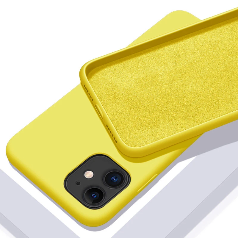 Solid Color Soft Silicone Case for iPhone Solid Color Soft Silicone Case for iPhone